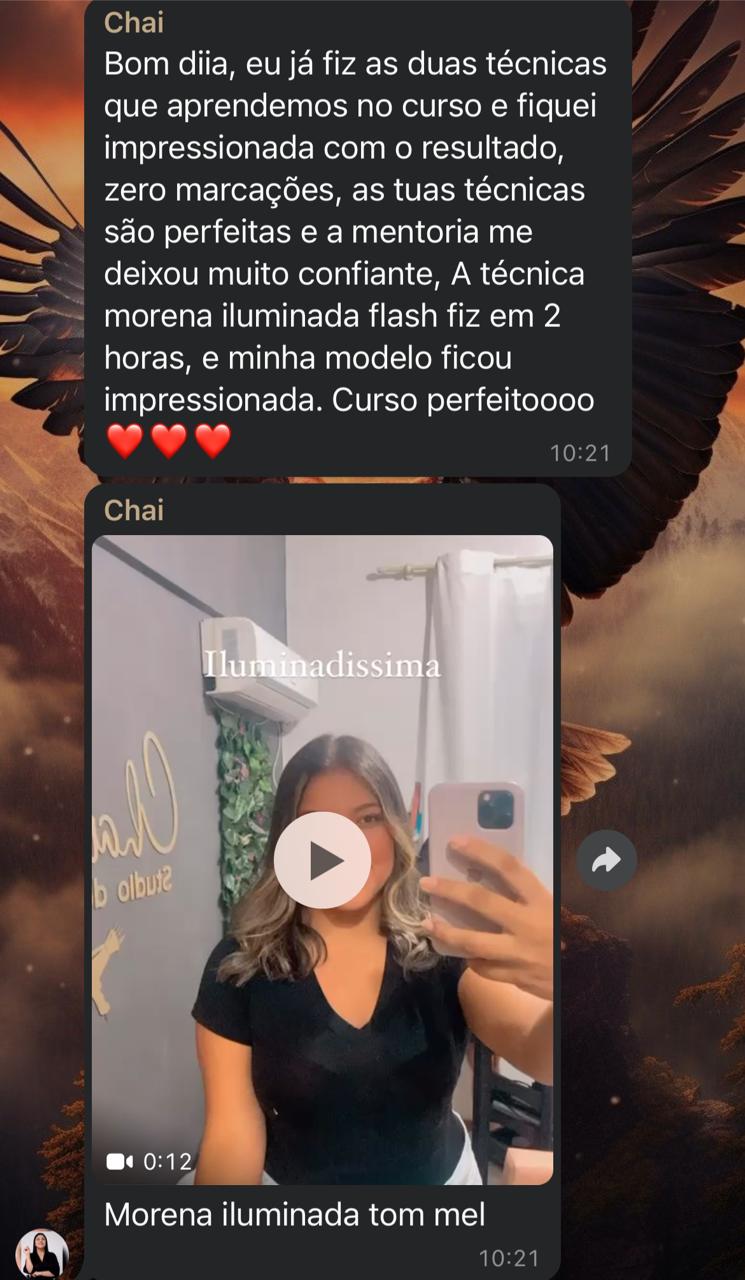 Depoimento de aluna